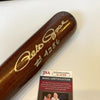 Pete Rose #4256 Hits Signed Ty Cobb Louisville Slugger Game Model Bat JSA COA