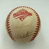 1996 New York Yankees World Series Champs Multi Signed W.S. Baseball PSA DNA