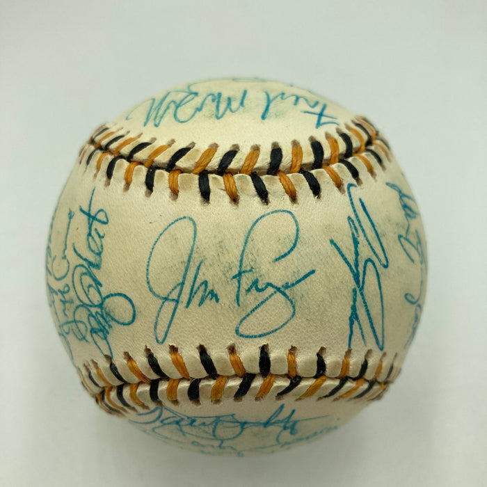 1994 All Star Game National League Team Signed Baseball Barry Bonds PSA DNA COA