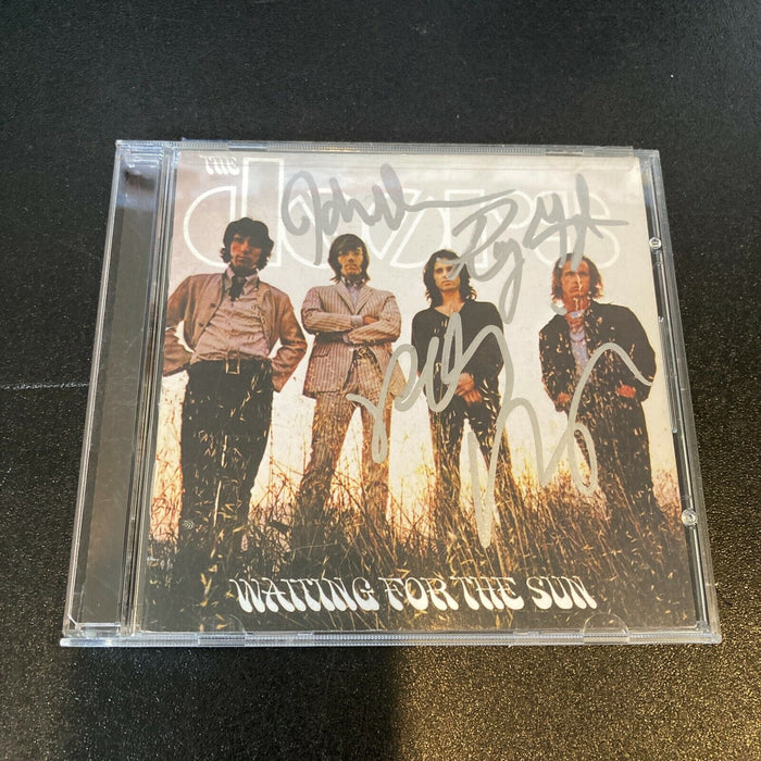 The Doors Band Signed CD John Densmore Robby Krieger & Ray Manzarek With JSA COA