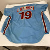 Greg Luzinski 1977 Signed Game Used Philadelphia Phillies Jersey MEARS A9