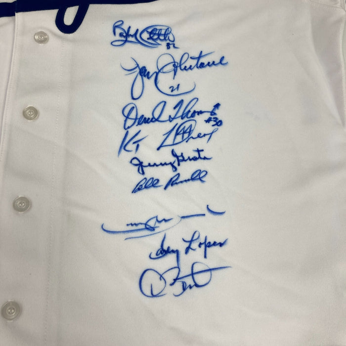 1981 Los Angeles Dodgers World Series Champs Team Signed Jersey PSA DNA COA