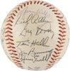 Roberto Clemente Willie Mays Sandy Koufax 1966 All Star Game Signed Baseball PSA