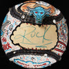 Dwayne "The Rock" Johnson Signed Charles Fazzino Hand Painted Pop Art Baseball