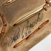 Lou Brock Signed Vintage Franklin Game Model Baseball Glove JSA COA
