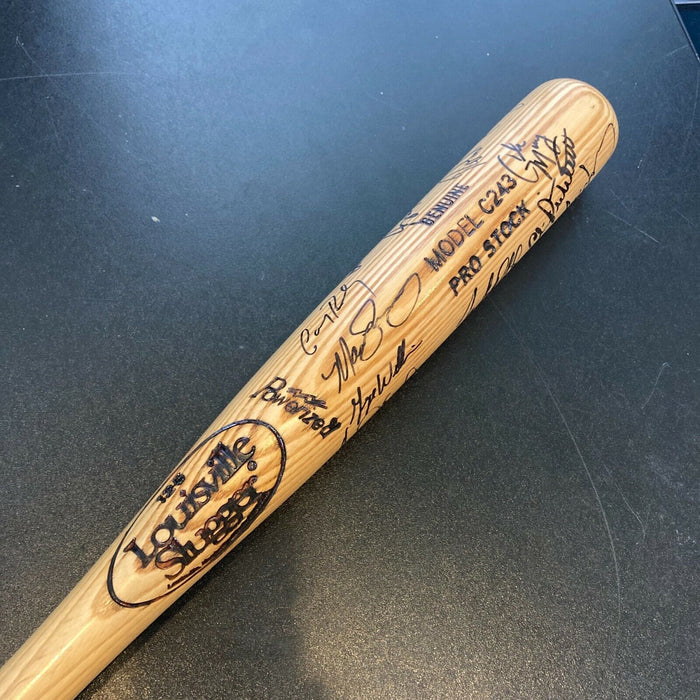 Derek Jeter Pre Rookie 1995 All Star Game Team Signed Baseball Bat Beckett COA