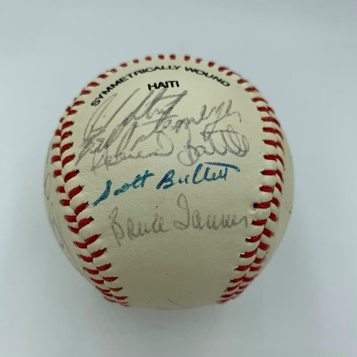 Extraordinary 1991 Chipper Jones Pre Rookie All Star Team Signed Baseball PSA