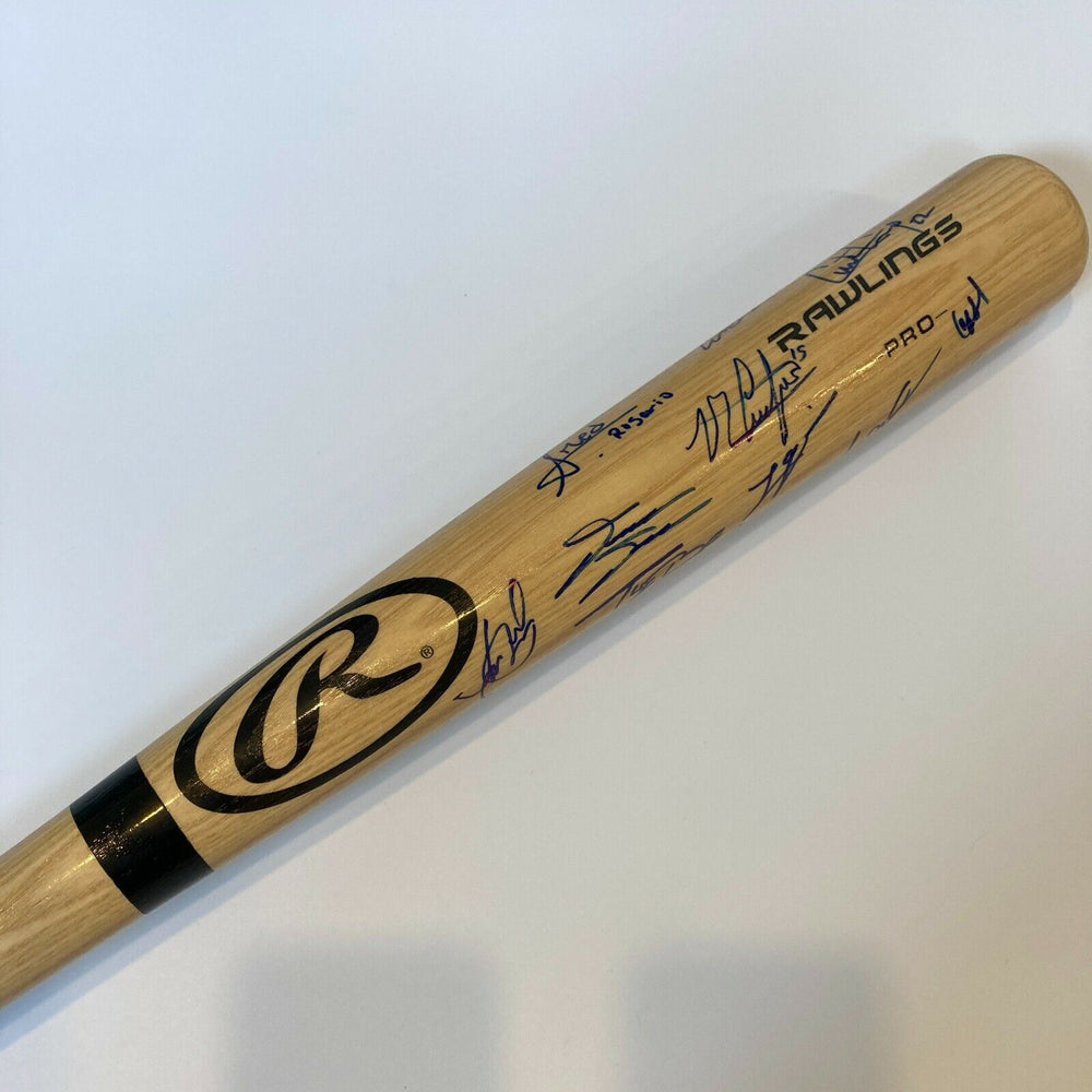 2016 MLB Top Prospects Multi Signed Baseball Bat With Clint Frazier