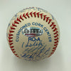 1998 New York Yankees World Series Champs Team Signed Baseball Derek Jeter JSA