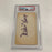 Vintage 1960 Willie Mays Signed Index Card PSA DNA Certified