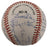 Willie Mays Negro League Legends Multi Signed Baseball 20 Signatures JSA COA