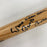 Willie Mays Hank Aaron Negro League Legends Signed Baseball Bat 65 Sigs JSA