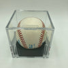 Mickey Mantle Signed American League Baseball PSA DNA Graded MINT 9