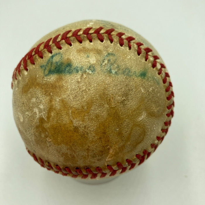 1940's World Series Umpires Signed Game Used Baseball With Ford Frick