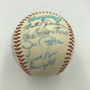Derek Jeter Mariano Rivera Pre Rookie 1995 Minor League Team Signed Baseball PSA