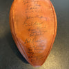1954 Notre Dame Fighting Irish Team Signed Football With 57 Sigs Beckett COA
