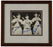 Joe DiMaggio, Mickey Mantle, Ted Williams Signed Framed 8x10 Photo JSA COA
