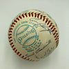 Mickey Mantle 1970's Hall Of Fame Induction Multi Signed Baseball JSA COA