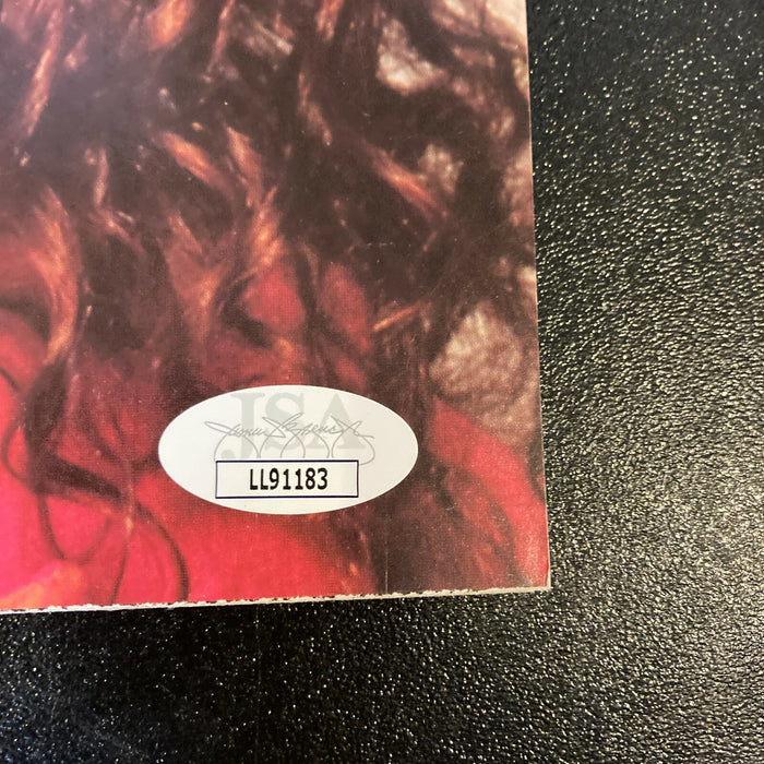 Brooke Shields Signed Vintage Advertising Magazine With JSA COA