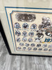 1972 Miami Dolphins Super Bowl Champs Team Signed Lithograph Photo JSA COA
