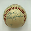 1957 New York Yankees AL Champs Team Signed Baseball Mickey Mantle PSA DNA COA