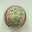 1948 Cleveland Indians World Series Champs Team Signed Baseball JSA COA