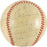Joe Dimaggio Signed 1944 World War 2 VS. Army Team Signed Baseball PSA DNA COA