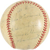 Joe Dimaggio Signed 1944 World War 2 VS. Army Team Signed Baseball PSA DNA COA