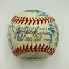 1977 NY Yankees World Series Champs Team Signed Baseball Thurman Munson JSA COA