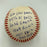 Beautiful Stan Musial Signed Heavily Inscribed Career STAT Baseball RJ COA