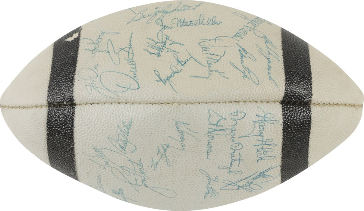 1962 Baltimore Colts Team Signed Spalding Football Johnny Unitas PSA DNA COA