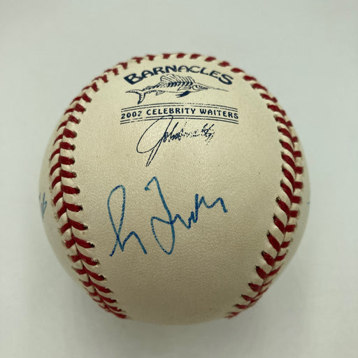 Chipper Jones Greg Maddux Tom Glavine Atlanta Braves Signed Baseball JSA COA