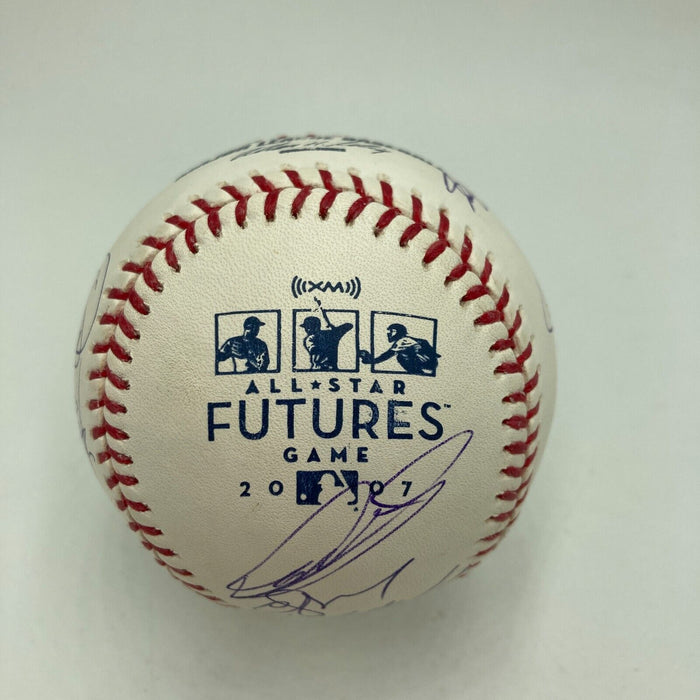 2007 All Star Game Futures Game Team Signed Baseball Joey Votto MLB Authentic