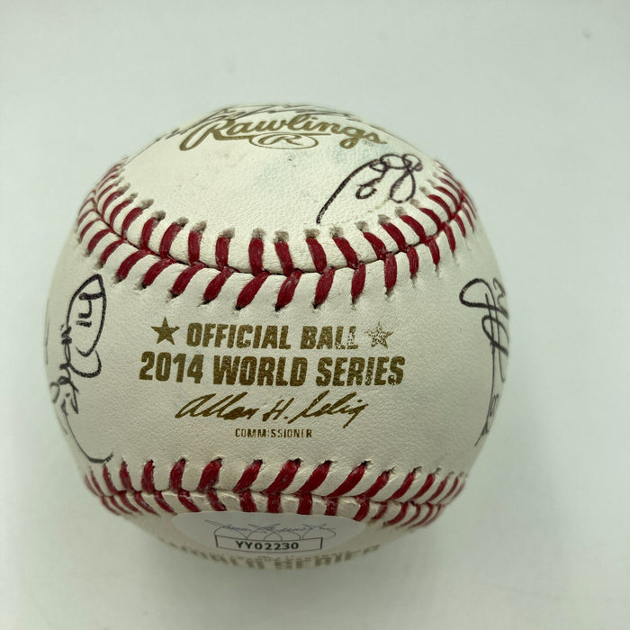 2014 San Francisco Giants World Series Champs Team Signed W.S. Baseball JSA COA