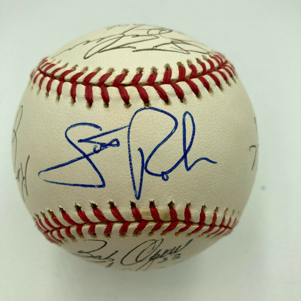 Scott Rolen 1996 Philadelphia Phillies Team Signed National League Baseball
