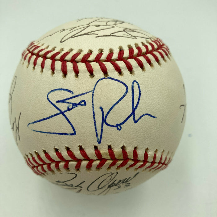 Scott Rolen 1996 Philadelphia Phillies Team Signed National League Baseball