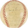 1936 New York Yankees World Series Champs Team Signed Baseball Lou Gehrig PSA