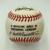 Willie Mays 1954 New York Giants World Series Champs Team Signed Baseball BAS