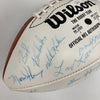 1972 Miami Dolphins Super Bowl Champs Team Signed Wilson Football 40+ Sigs JSA