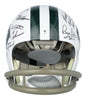 1969 New York Jets Super Bowl Champs Team Signed Authentic Game Helmet Steiner