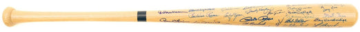 Beautiful Ted Williams Sandy Koufax Hall Of Fame Multi Signed Bat 50 Sigs JSA