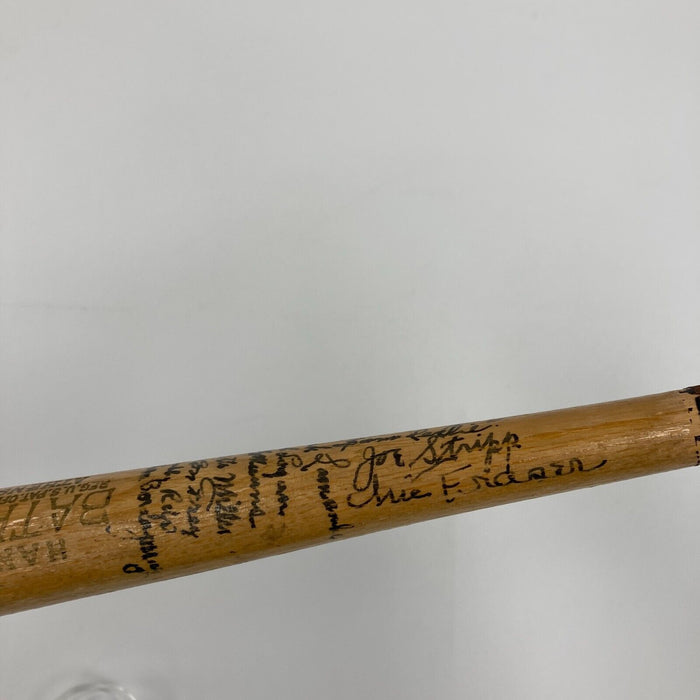 1935 Brooklyn Dodgers Team Signed Mini Baseball Bat 27 Sigs JSA COA