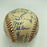 1962 New York Yankees W.S. Champs Team Signed Baseball Mickey Mantle JSA COA