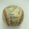 1962 New York Yankees W.S. Champs Team Signed Baseball Mickey Mantle JSA COA