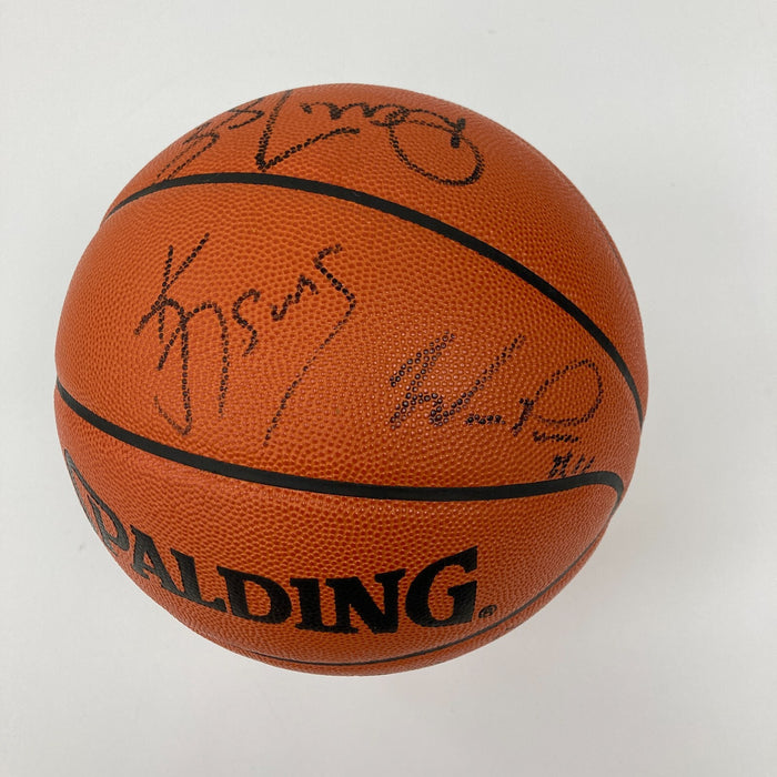 1994-1995 Phoenix Suns Team Signed Game Basketball Charles Barkley JSA COA