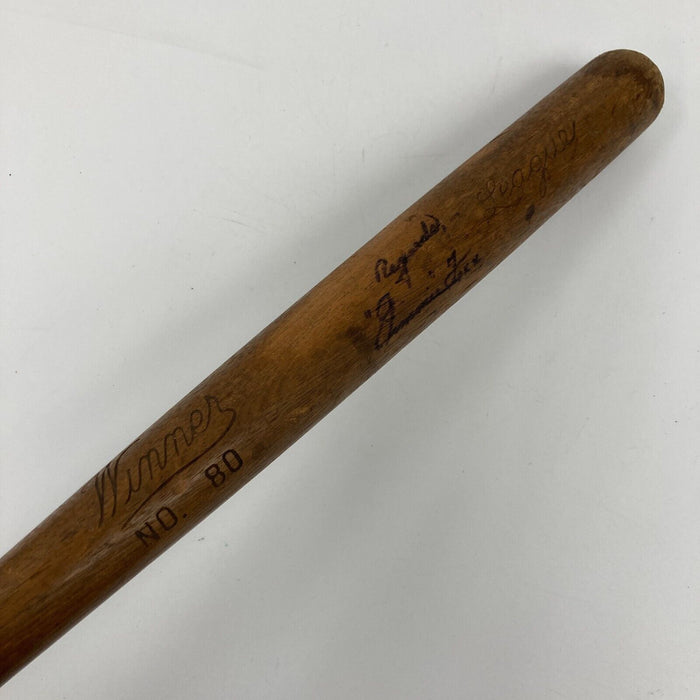 Jimmie Foxx Signed Autographed 1930's Baseball Bat JSA COA