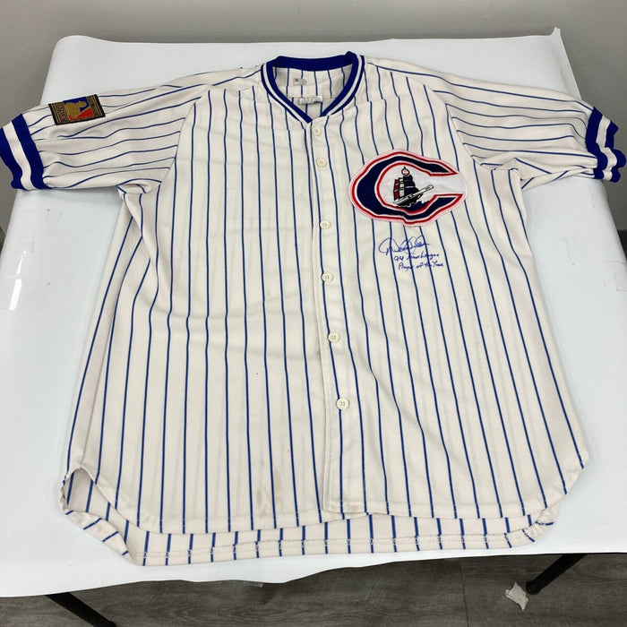 1994 Derek Jeter Signed Columbus Clippers Yankees Game Used Jersey MEARS A10 COA