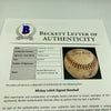 Mickey Lolich Signed Career Win No. 113 Final Out Game Used Baseball Beckett COA