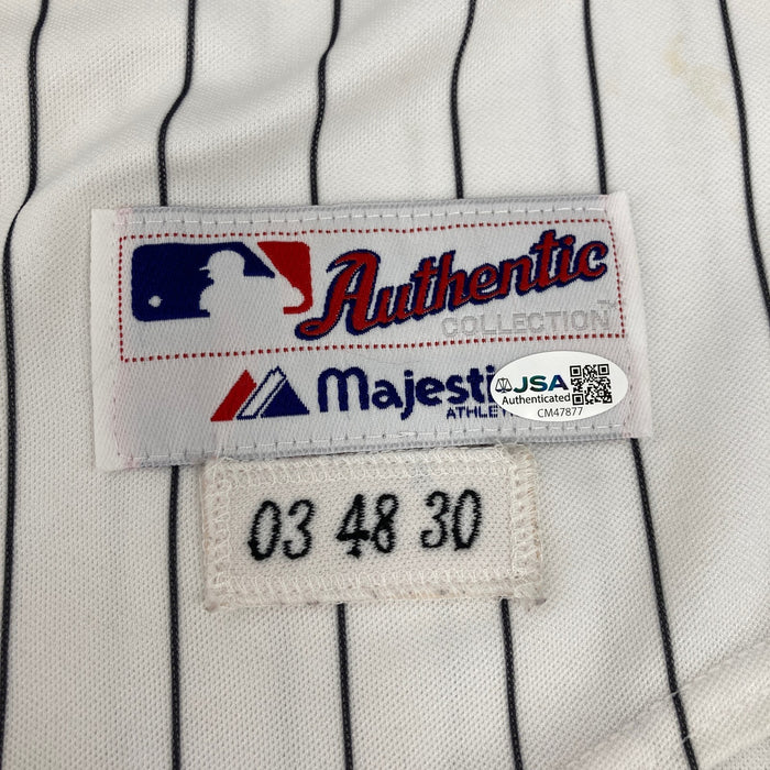 Magglio Ordon Signed 2003 Game Used Chicago White Sox Jersey With JSA COA