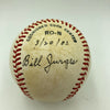 Bill Jurges Signed Vintage Official National League Baseball PSA DNA COA